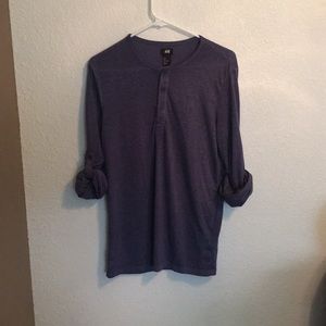 H&M Navy Blue Shirt